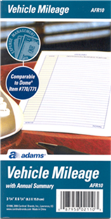 Mileage Log Book